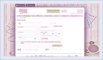 888Ladies Registration Form